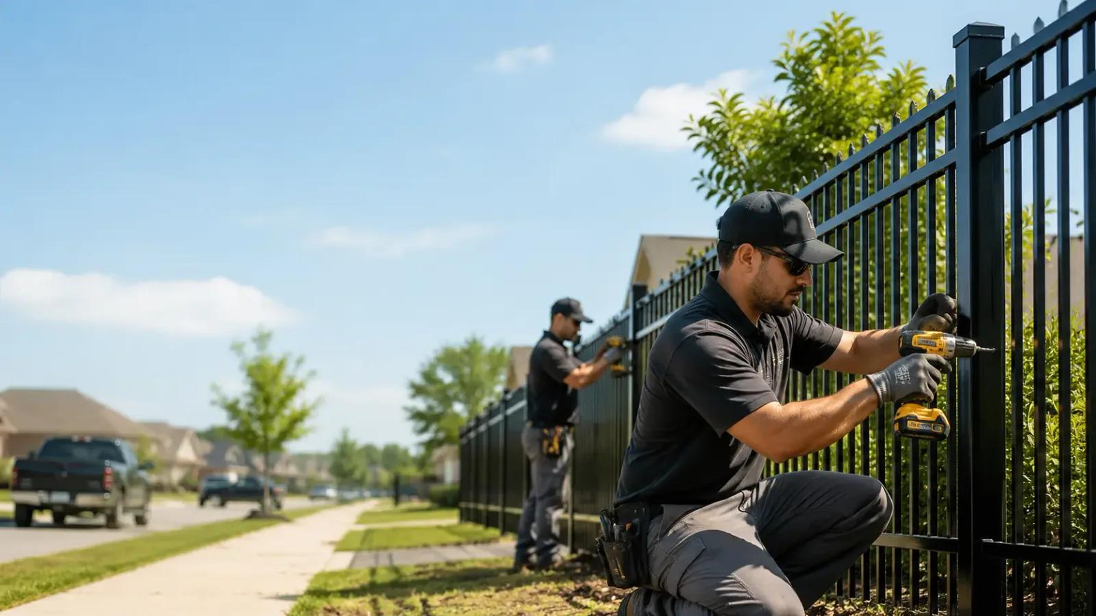 Metal Fence Installation in Fairfield, OH